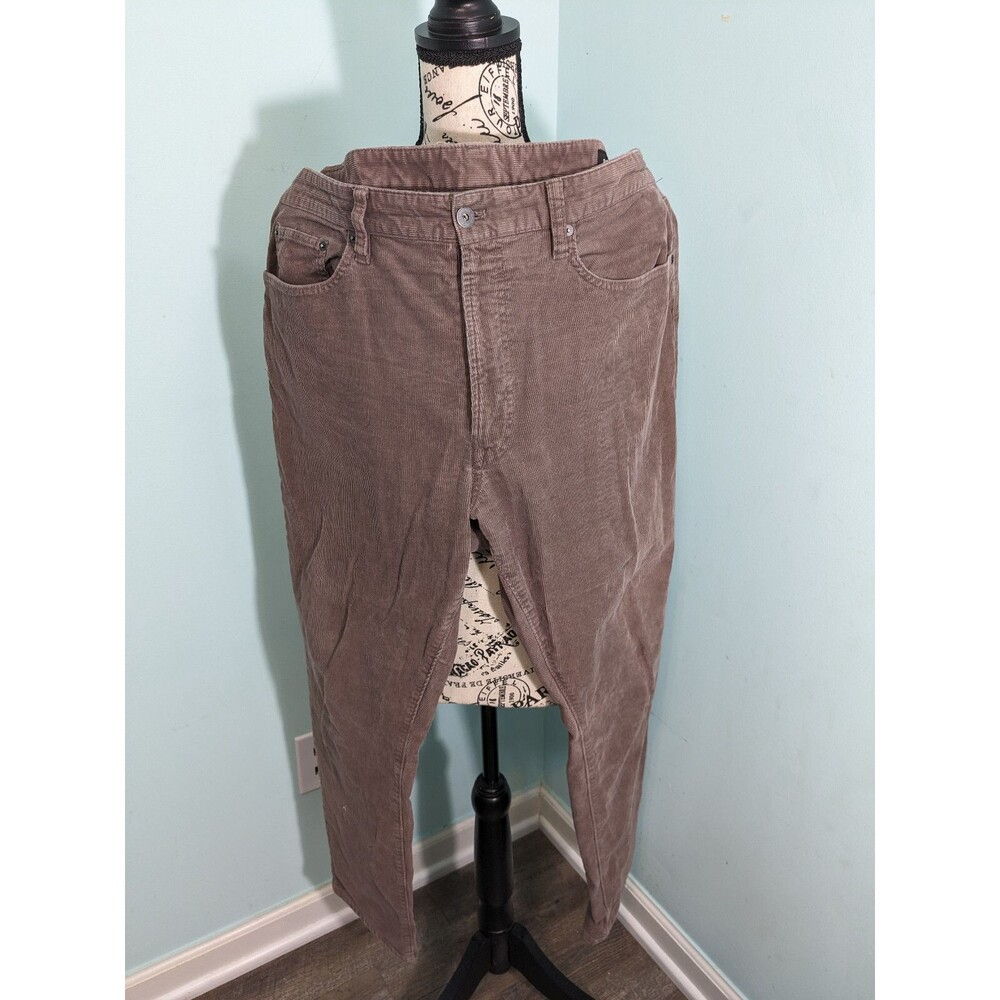 Bonobos Mens Corduroy Pants 30x 32 brown Work Office Dress